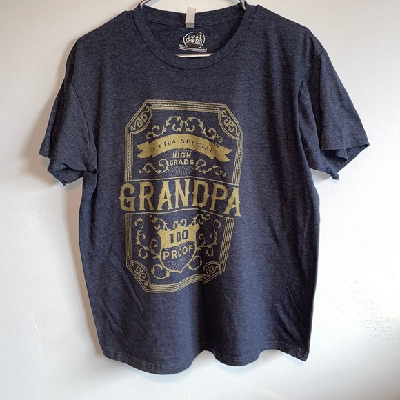 Lost Gods Collective 100 Proof Grandpa Graphic Tshirt Large - Picture 3 of 6